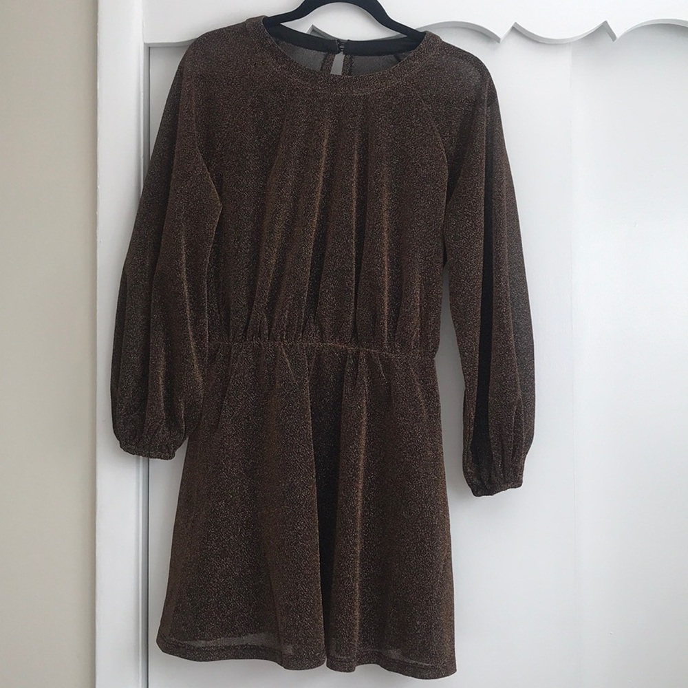 Sparkly Gold Party Dress